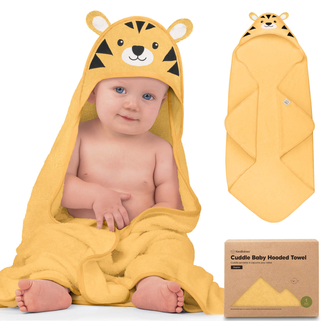 Cuddle Baby Hooded Towel (Tiger)