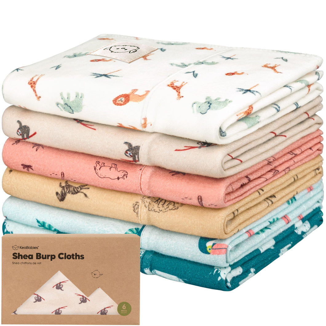 Shea Burp Cloths (Wildscape)