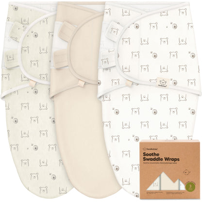 3-Pack Soothe Swaddle Wraps 27992529928378