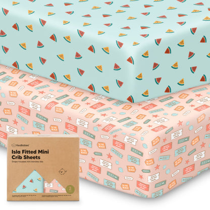Isla Fitted Mini Crib Sheets 28218171949242