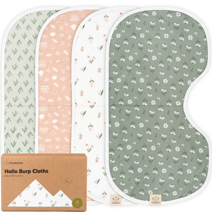 4-Pack Hallo Burp Cloths 28042171154618