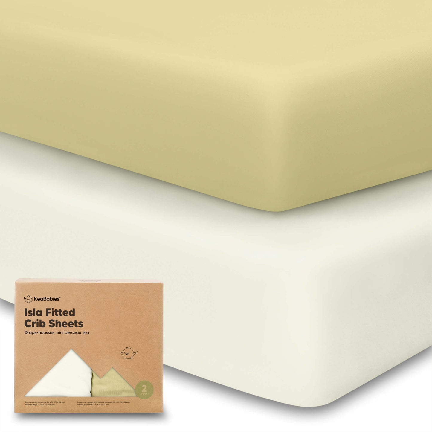 Isla Fitted Crib Sheets 28047115616442