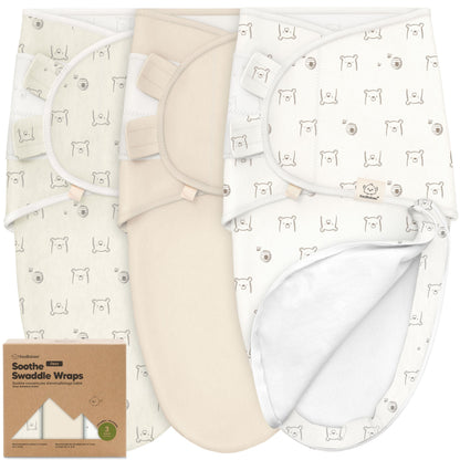 3-Pack Soothe Zippy Swaddle Wrap 28099222896826