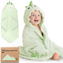 Load image into Gallery viewer, PlayPals Hooded Towel (Draco)
