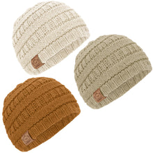 Load image into Gallery viewer, 3-Pack Warmzy Baby Beanies
