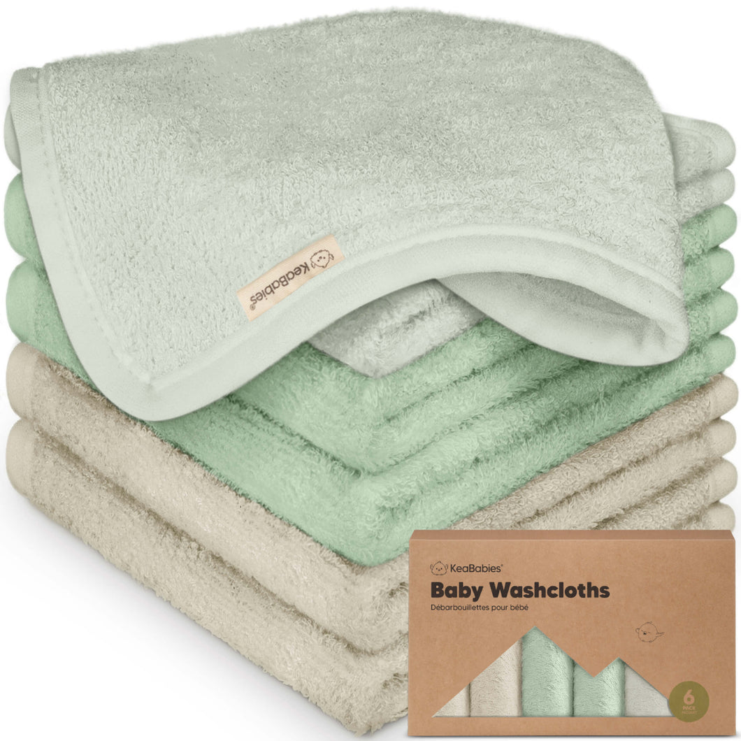 Baby Bamboo Washcloths Towel For Bath – KeaBabies