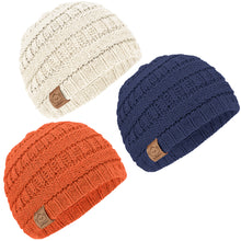 Load image into Gallery viewer, 3-Pack Warmzy Baby Beanies

