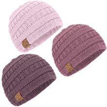 Load image into Gallery viewer, 3-Pack Warmzy Baby Beanies
