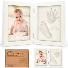 Load image into Gallery viewer, Rune Hand &amp; Footprint Keepsake Frame
