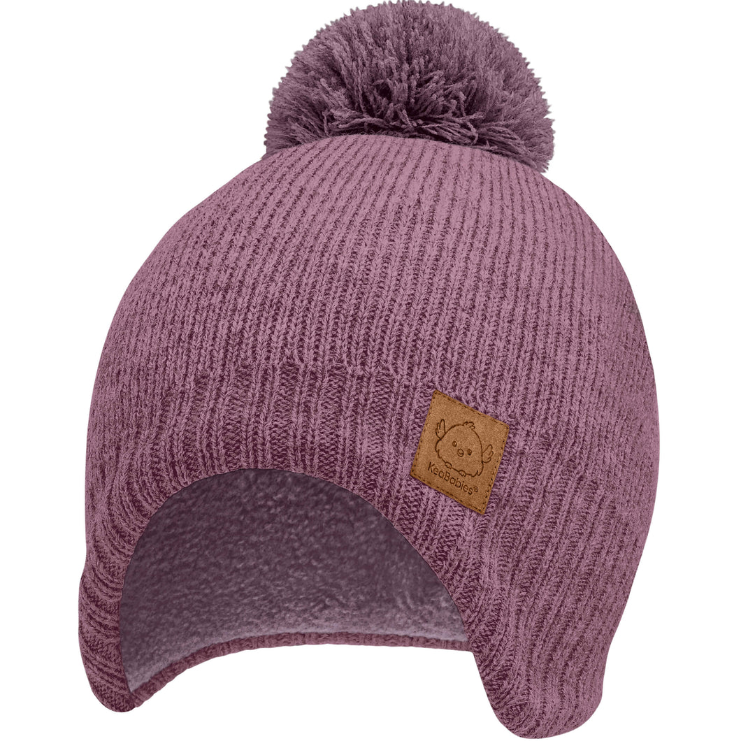 Muff Knitted Beanie (Regalia)