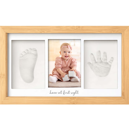 Baby Handprint & Footprint Keepsake Duo Frame 28237679001786