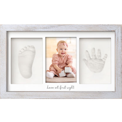 Baby Handprint & Footprint Keepsake Duo Frame 28111842672826