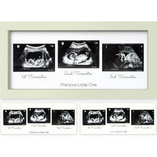 Load image into Gallery viewer, Trio Baby Sonogram Frame
