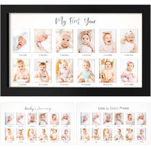 Load image into Gallery viewer, Nova Baby&#39;s First Year Picture Frame
