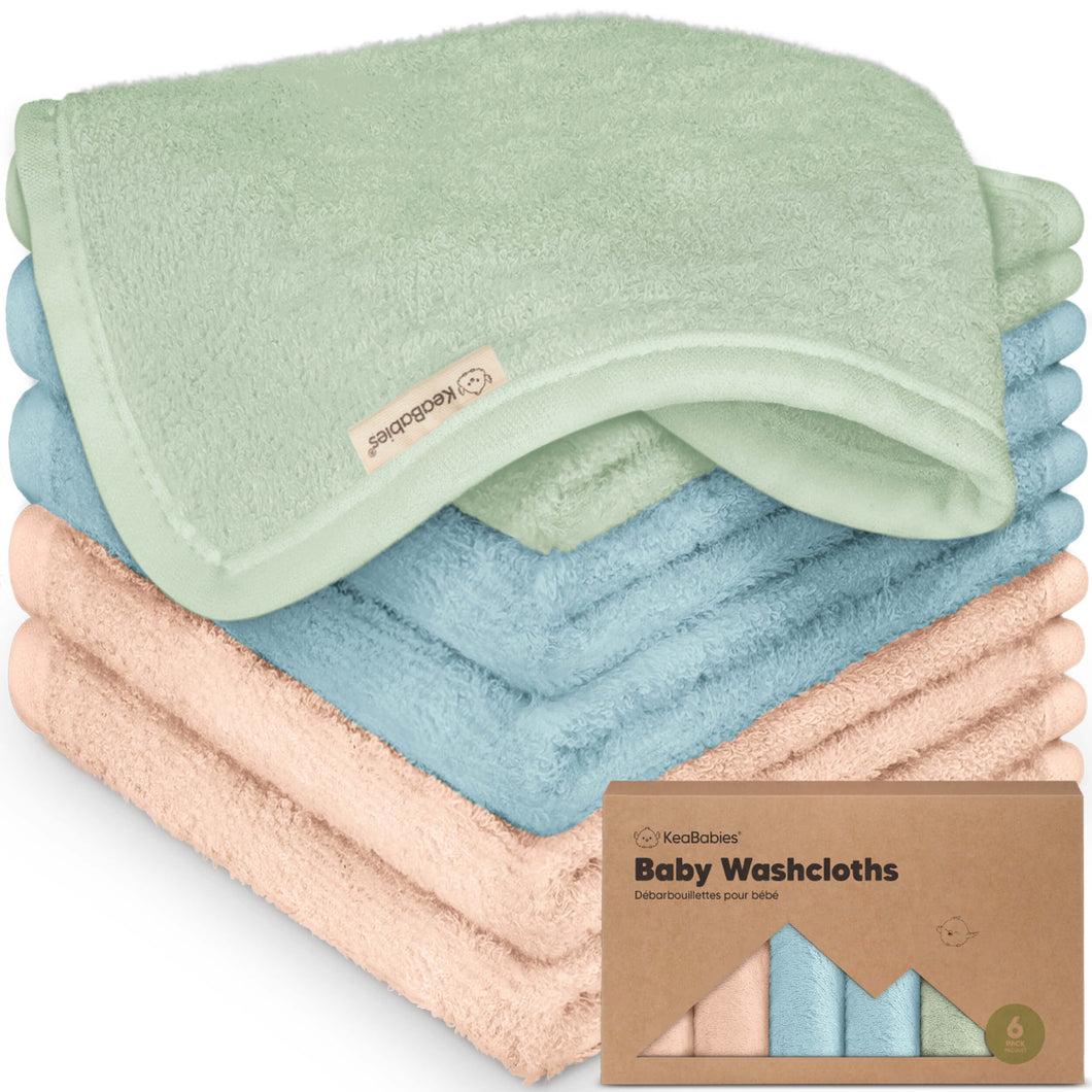 Deluxe Baby Washcloths (Mellow)