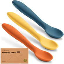 Load image into Gallery viewer, 3-Pack Prep Baby Spoons

