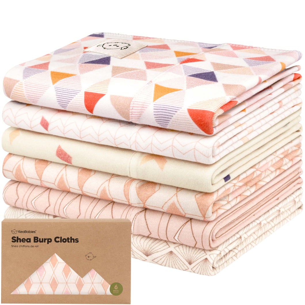 Shea Burp Cloths (Prism)