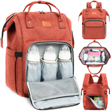 Load image into Gallery viewer, Original Diaper Bag (Rustic Red)
