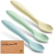 Load image into Gallery viewer, 3-Pack Prep Baby Spoons
