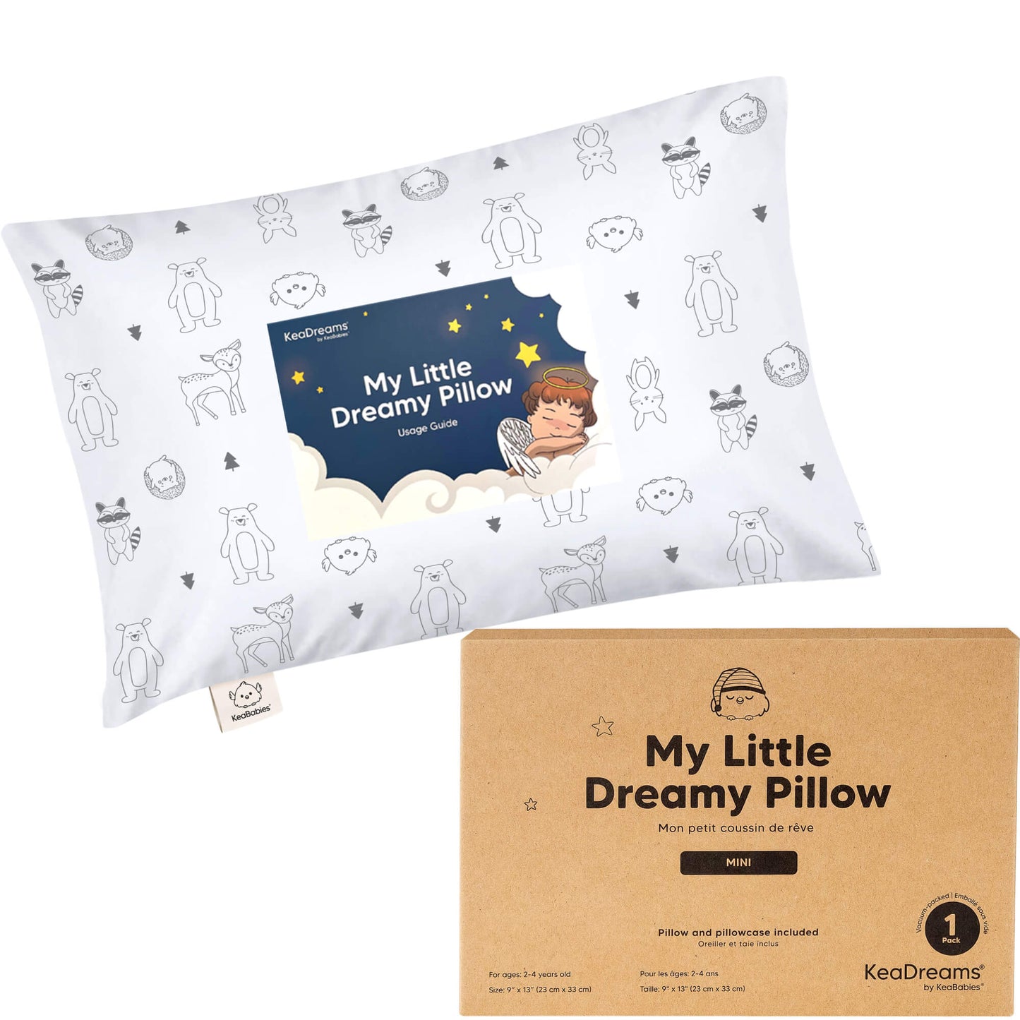 Mini Toddler Pillow With Pillowcase 28419078521018