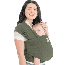 KeaBabies Original Baby Wraps Carrier Baby Sling Carrier Stretchy Infant Carrier for Newborn Toddler Forest Berries