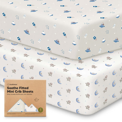 Soothe Fitted Mini Crib Sheet 28723253641402