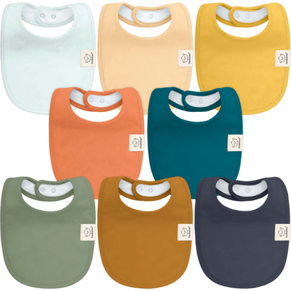 8-Pack Urban Drool Bibs 28501796585658