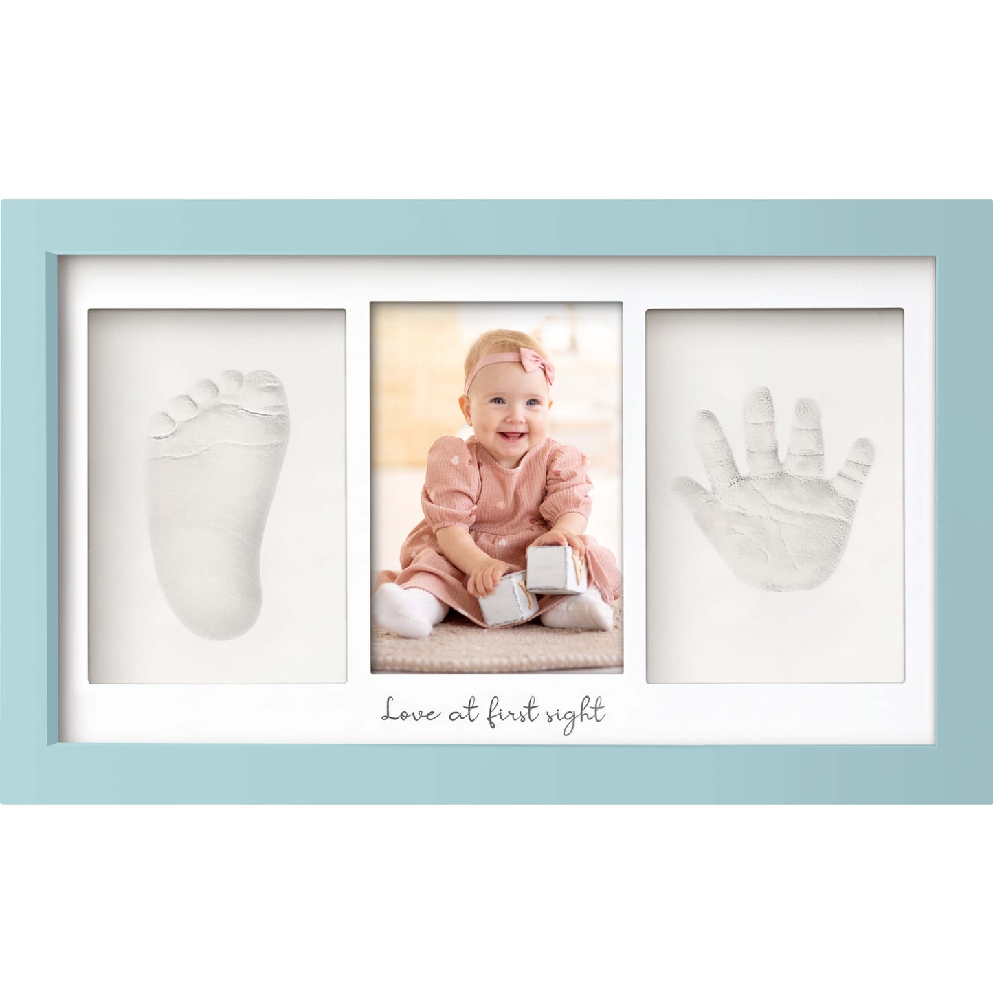 Baby Handprint & Footprint Keepsake Duo Frame 28612506091706