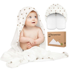 Load image into Gallery viewer, Luxe Baby Hooded Towel
