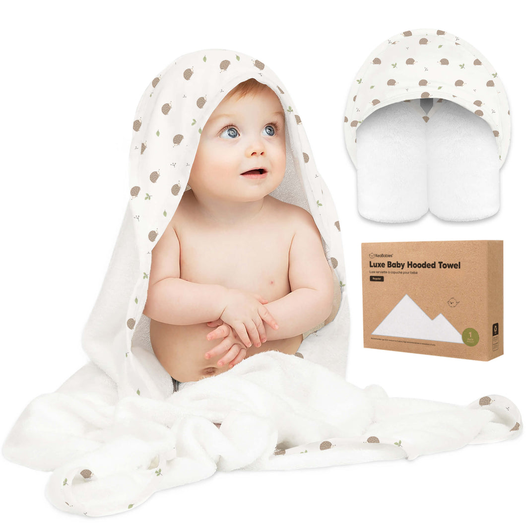 Luxe Baby Hooded Towel (Bruce)