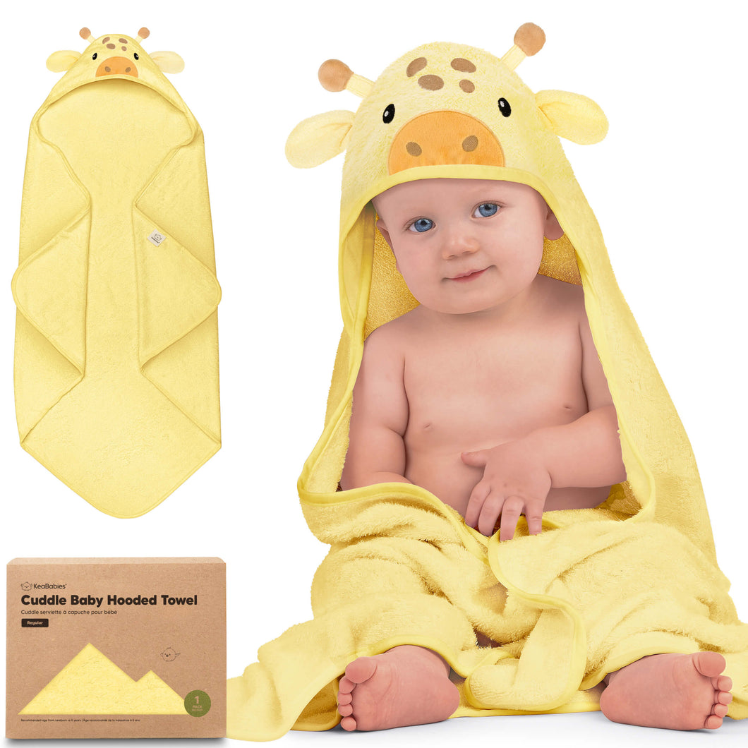 Cuddle Baby Hooded Towel (Giraffe)