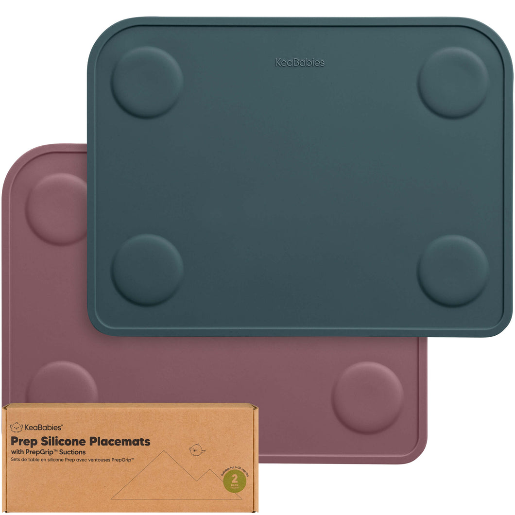 2-Pack Prep Silicone Placemats (Rocky)