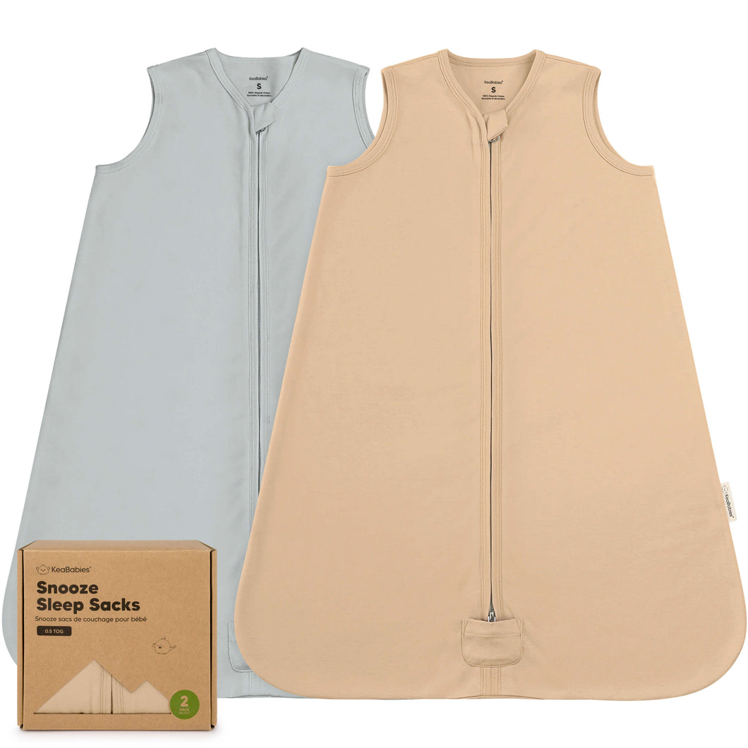 2-Pack Snooze Sleep Sacks (Toasty)