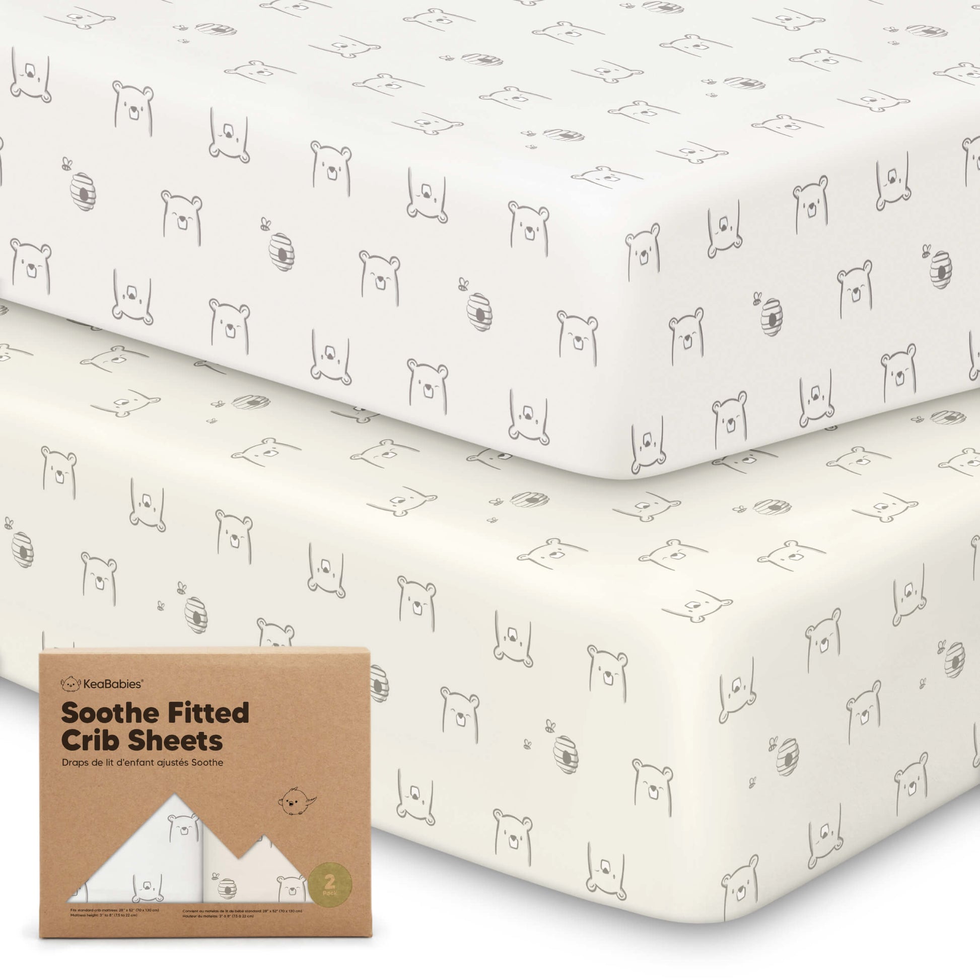 Soothe Fitted Crib Sheet 29290681696442