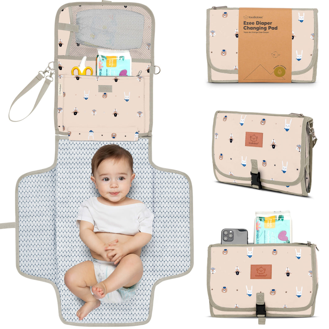 Ezee Diaper Changing Pad (Wild Patrol)