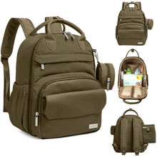 Load image into Gallery viewer, Play Diaper Bag (Dark Olive)

