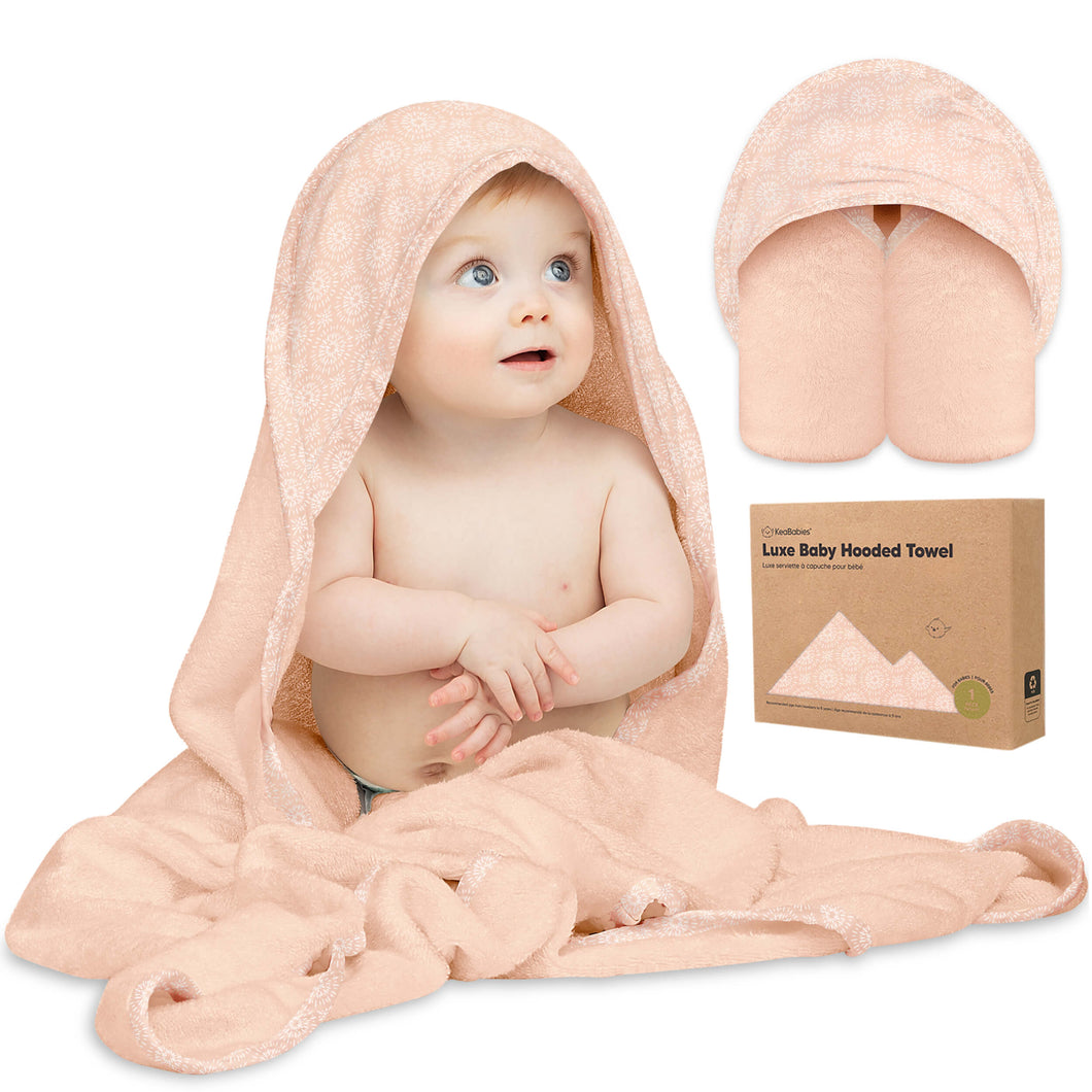 Luxe Baby Hooded Towel (Crystal)