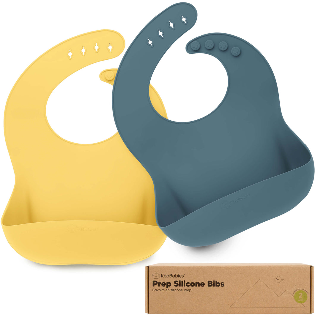 2-Pack Prep Silicone Bibs (Valiant)