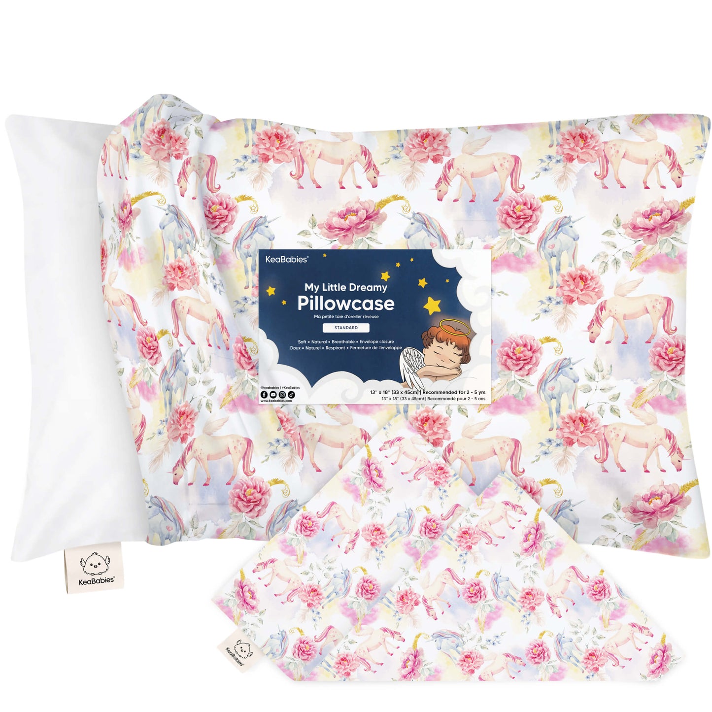 Printed Toddler Pillowcase 13X18" 29526616637626