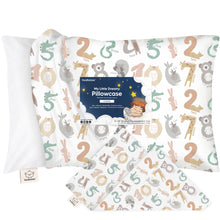 Load image into Gallery viewer, Printed Toddler Pillowcase 13X18&quot; (Wild Count)

