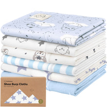 Load image into Gallery viewer, Shea Burp Cloths (Constellation)
