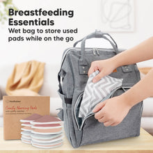 Load image into Gallery viewer, Breastfeeding Essentials - Wet bag to store used pads while on the go
