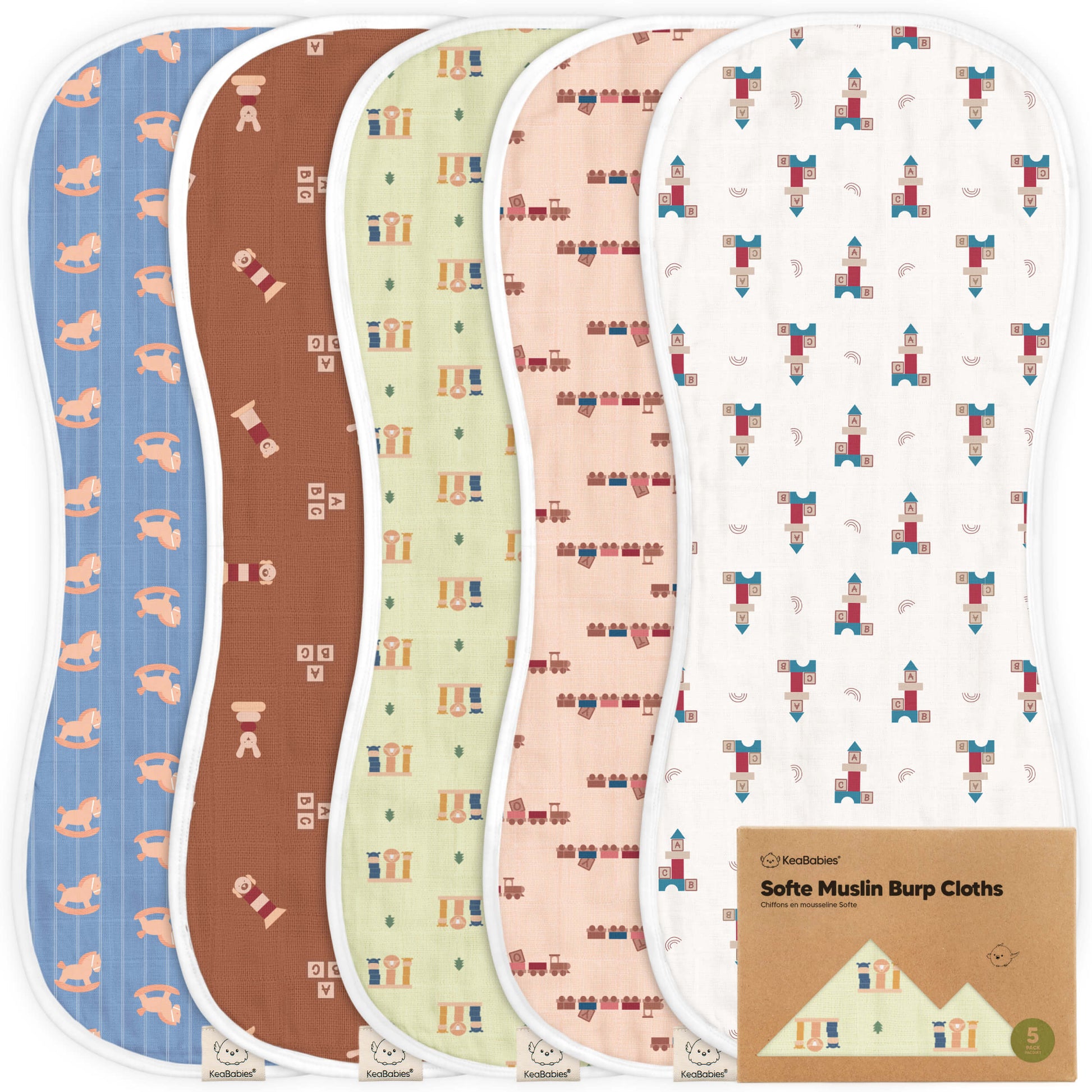 Softe Muslin Baby Burp Cloth 29388492767418