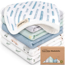 Load image into Gallery viewer, 6-Pack Cami Baby Washcloths (Vessels)
