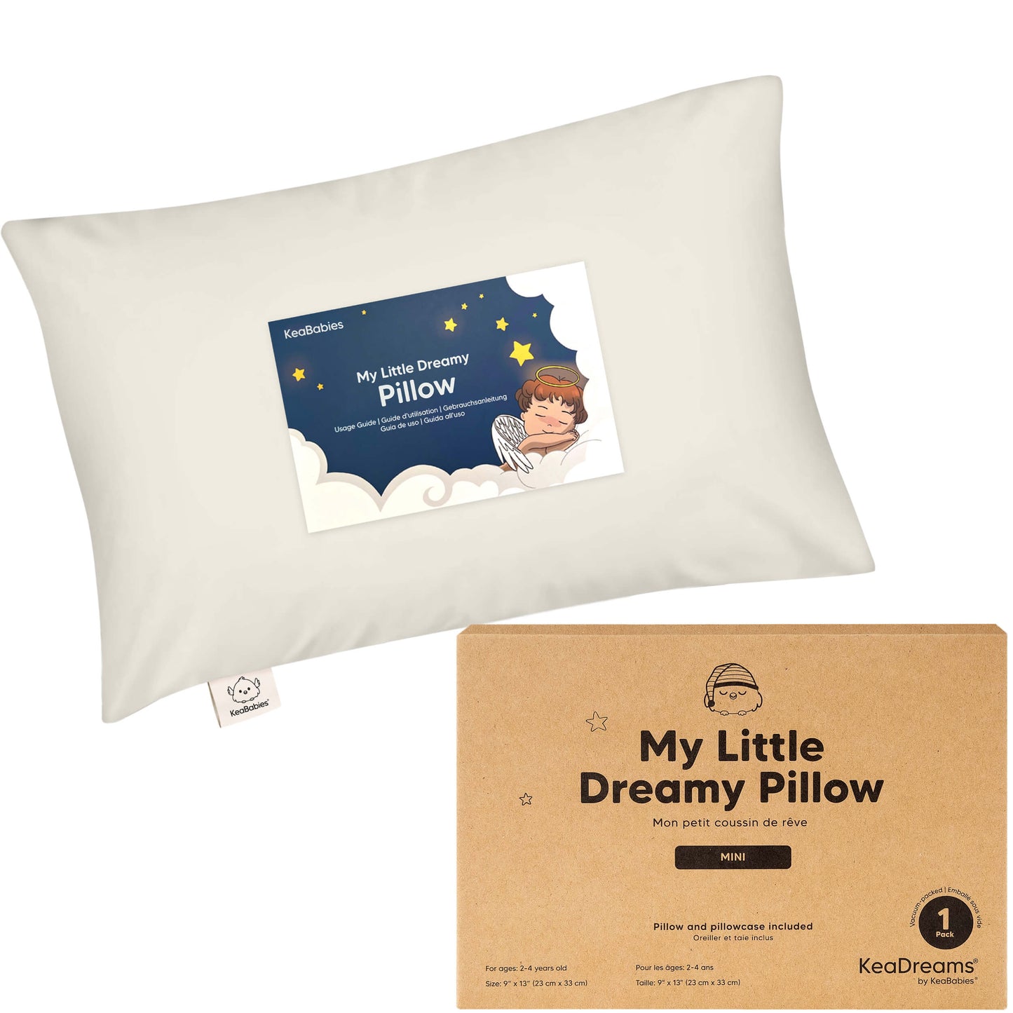 Mini Toddler Pillow With Pillowcase 29596542632122