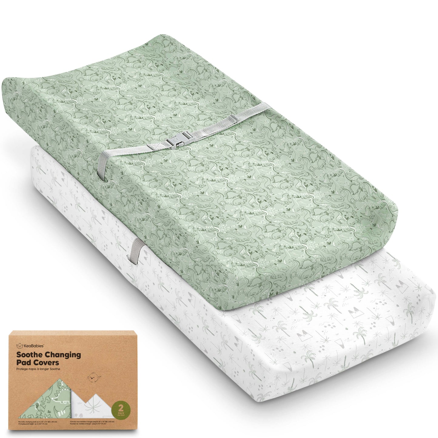 2-Pack Soothe Changing Pad Covers 29636161536186