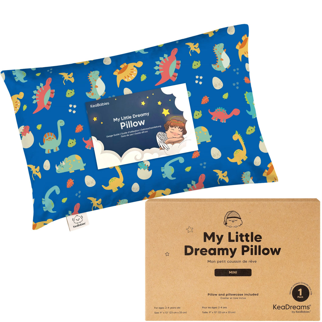Mini Toddler Pillow With Pillowcase (DinoWorld)