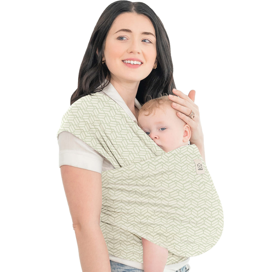 KeaBabies Original Wrap Carrier (Chevron Maze)