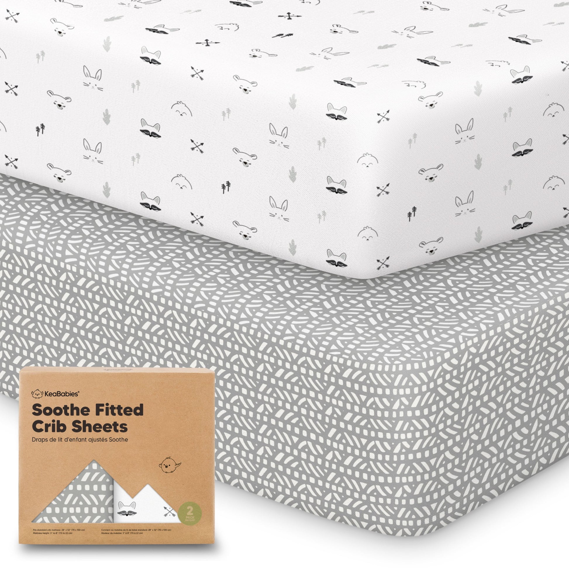 Soothe Fitted Crib Sheet 29660737667258