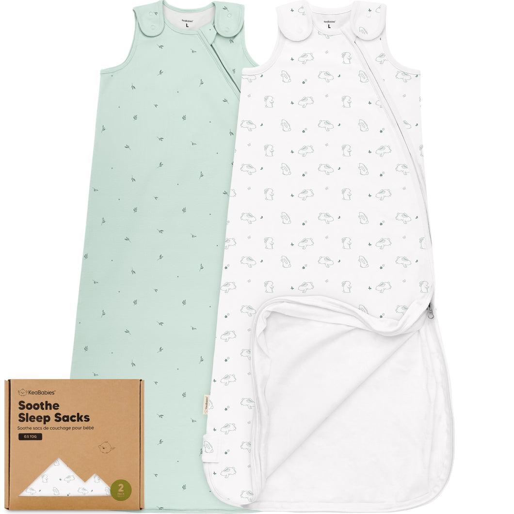 2-Pack Soothe Sleep Sacks (Bunnies)